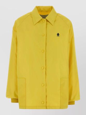 Prada re nylon collared jacket long sleeves