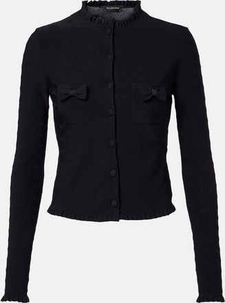 Balenciaga Ruffled cardigan