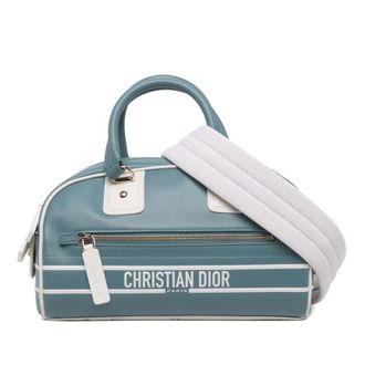 Dior Pre-owned Dior Small Leather Vibe Zip Bowling Bag Ladies O7H43EJ7INQV3124