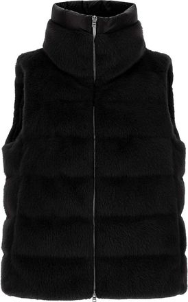 Herno Eco Fur Quilted Padded Gilet