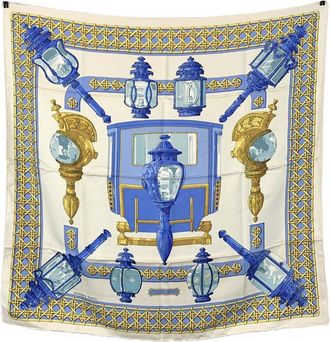 Herm&egrave;s Silk Scarf Carre 90 (Authentic Pre-Loved)