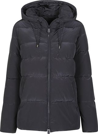 Pinko Black Eleodoro Padded Caban Polyester-Blend Jacket