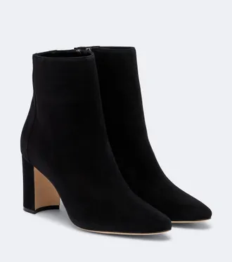 Manolo Blahnik Rosie suede ankle boots