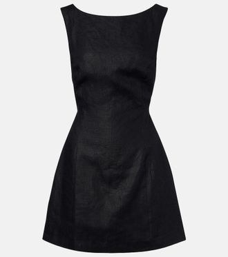 Faithfull The Brand Sofia linen minidress
