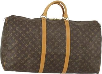 Louis Vuitton Pre-owned Weekend Bags, female, Brown, Size: ONE SIZE Pre-owned Weekend Bag