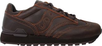 Saucony Shadow Original Wingtip Mens Brown Trainers - Size UK 7.5
