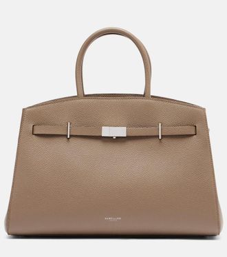 DeMellier Hudson Midi leather top-handle bag