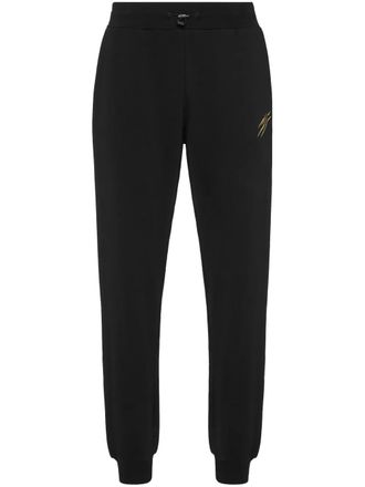 Plein Sport Label Loose trainingsbroek - Zwart