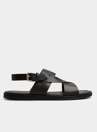 Bally Mens Criss-cross straps sleek sandals