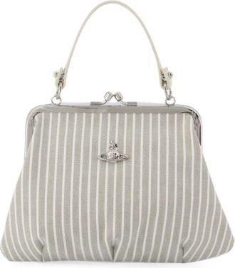 Vivienne Westwood Structured Vertical Striped Wallet