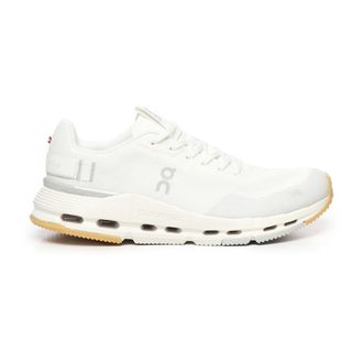 On Running On Running, Sneakers, male, White, Size: 10 US Mesh Lace-up Sneakers White Ivory