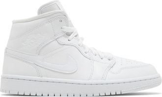 Air Jordan Womens Mid Triple White (2022)