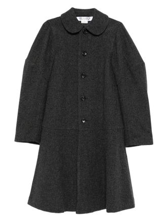 Comme Des Gar&ccedil;ons Cappotto monopetto in lana - Grigio