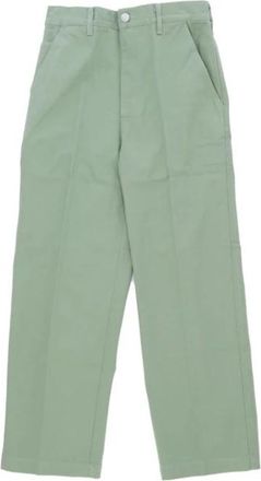 Obey Brede broek - Dames - Wijde Broeken - Groen - W28 - Broeken