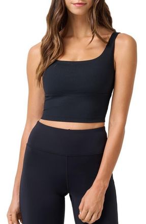 Travis Mathew Moveknit Rib Tank in Black at Nordstrom, Size X-Small