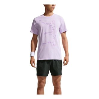 Nike Court Dri-FIT T-Shirt Asia Sizing Violet Mist IH2105-511