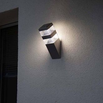 Lumihome Lumihome Pyramid, M&oacute;dulo Led Negro De 1000 L&uacute;menes, Aplique Exterior Lumihome