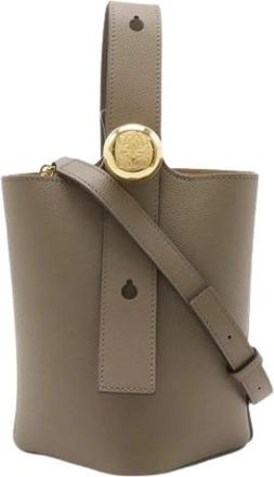 Loewe Pre-owned Bucket Bag - Dames - Vintage Tas - Grijs - ONE Size - Leer - Vintage