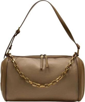 Diesel Shoulder Bags, female, Brown, Size: ONE SIZE Load-D Shoulder Bag