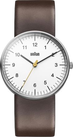 Braun BN0021WHBRG Mens Classic Watch - Brown - One Size
