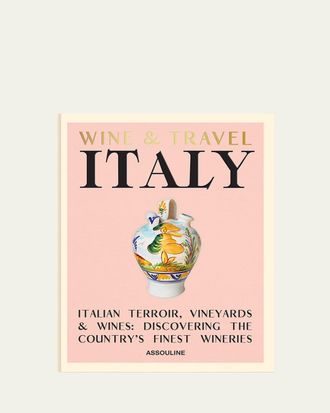 ASSOULINE Wine & Travel Italy Book by Enrico Bernardo
