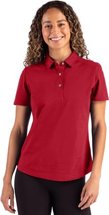 Cutter & Buck Advantage Refresh Epic Confidence Recycled Womens Tri-Blend Pique Polo