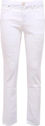 Pinko Fujico 30 Iperskinny - Dames - Slim Fit Jeans - Wit - W29 - Jeans