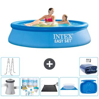 Intex Piscina Easy Set Redonda - 244x61 Cm - 8-piezas S20204