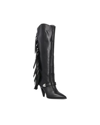 Pinko Womens Boots Vane 03 Nappa Black