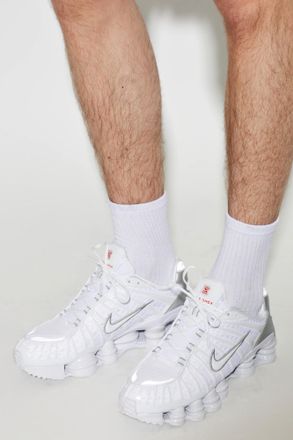 Nike Sports Shoes SHOX TL, Mens, White
