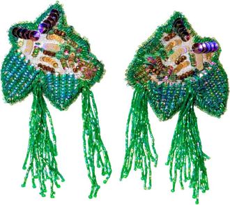Simitri Enchanted Earrings in Green at Nordstrom