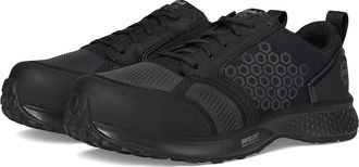 Timberland Reaxion Composite Safety Toe Womens Shoes Black/Grey : 9 C - Medium, Leather