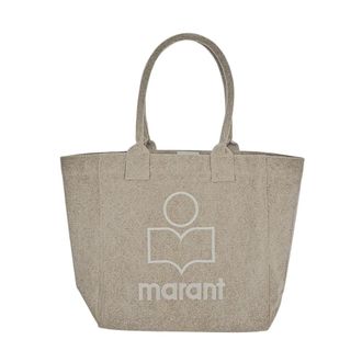 Isabel Marant Dames, Tassen, Beige, Maat: ONE Size Katoen