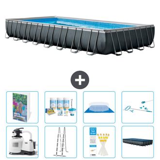 Intex Piscina Ultra Xtr Rectangular - 975x488x132 Cm - 9-piezas S615