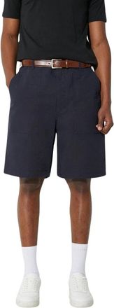Engineered Garments Fatigue Short - Heren - Korte Broeken - Blauw - XL - Katoen - Korte Broeken