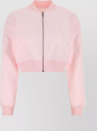 Givenchy cropped cotton bomber jacket
