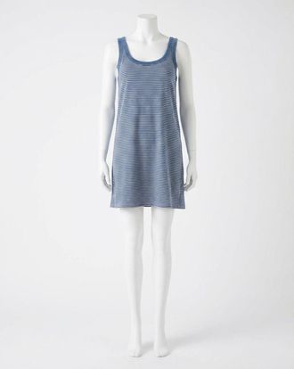 Z Supply Mathis Striped Mini Dress In Vintage Indigo