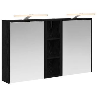 vidaXL Juego De Muebles De Ba&ntilde;o 3 Pcs 106 X 16 X 62,5 Cm Vidaxl