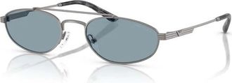 Emporio Armani Aviator Zonnebril - Dames - Accessoires - Zwart - Maat: 54 MM