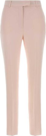 Max Mara Pink Slim Flat Front Pants