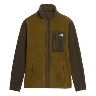 The North Face Yumiori Full Zip - Heren - Fleece jassen - Bruin - M - Polyester - Fitness