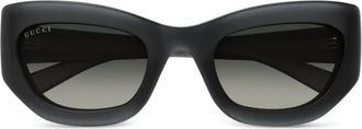 Gucci Occhiali da sole cat-eye - Grigio