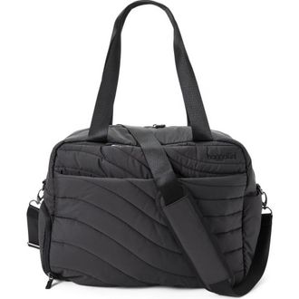 Baggallini Set Wave Weekender in Black Wave Puff at Nordstrom