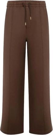 Casablanca Pantalones de ch&aacute;ndal Pintuck - Trousers - Hombre - Marr&oacute;n - XL