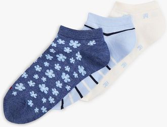 Tommy Hilfiger Womens Ankle Sock 3-Pack - Multi