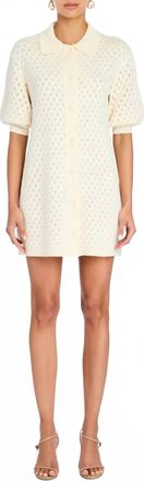 SER.O.YA Tana Mini Dress In Eggshell