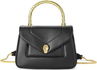 Tiffany & Fred Leather Top Handle Satchel