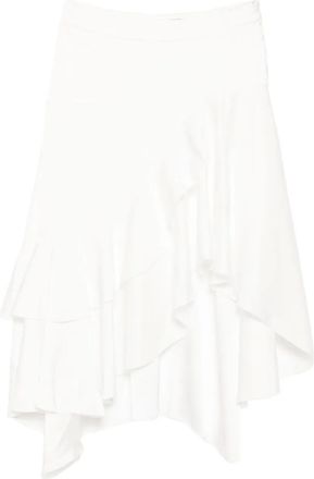 Tout à Coup Gonna con ruches - Bianco