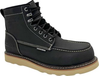 Adtec Speedster - 6 Moc-Toe Work & Riding Boot in Black at Nordstrom, Size 10.5