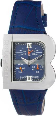 Laura Biagiotti Leather Dress Womens Watch